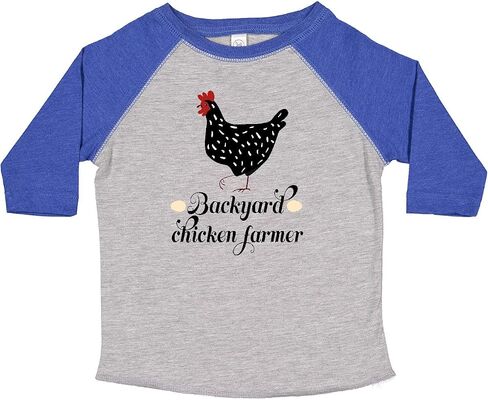 inktastic Backyard Chicken Farmer Ancona Hen Toddler T-Shirt in Saudi Arabia