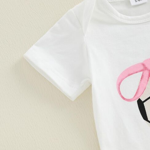 Newborn Baby Girl Soccer Outfit Soccer Bow Short Sleeve Bubble Romper Bell Bottom Pants Headband Set Summer Clothes in Kuwait