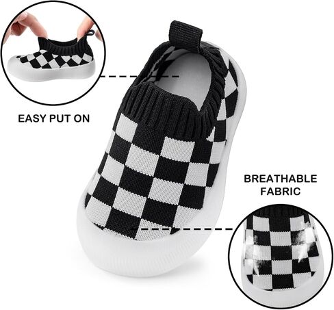 MK MATT KEELY Baby Shoes Boys Girls First Walkers Shoes Toddler Breathable Non-Slip Sneakers Infant Lightweight Tennis Shoes in Saudi Arabia