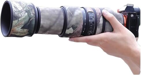 CHASING BIRDS Camouflage Waterproof Lens Coat for Sigma 100-400mm F5-6.3 DG DN OS Rainproof Lens Protective Cover (Pine Camouflage) in Kuwait