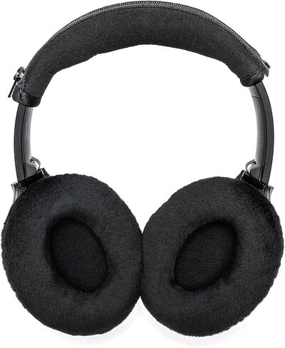 Voarmaks Ear Pads Foam Cushion Covers Compatible with Taotronics TT-BH22 TT BH22 Headphone Thick EarPad Headset Earmuff Replacement (Velvet) in Saudi Arabia