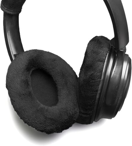 Voarmaks Ear Pads Foam Cushion Covers Compatible with Taotronics TT-BH22 TT BH22 Headphone Thick EarPad Headset Earmuff Replacement (Velvet) in Saudi Arabia