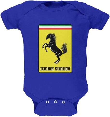 Old Glory Italian Stallion Soft Baby One Piece in Saudi Arabia
