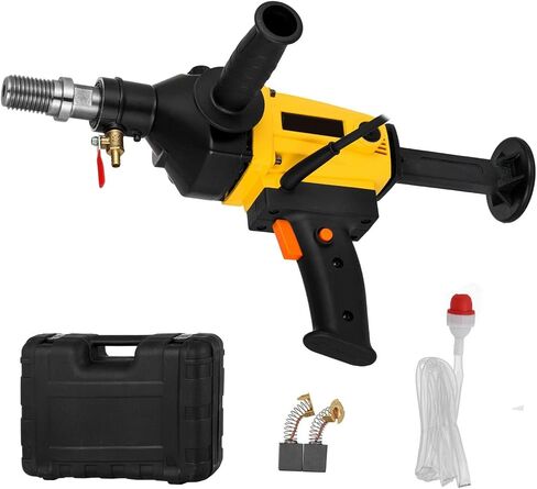 1880W 2180W Handheld Diamond Core Drill Rig Concrete 110mm 130mm 160mm 180mm Wet/Dry Electric Stepless Speed Drilling Tool(110MM-1880W) in Saudi Arabia