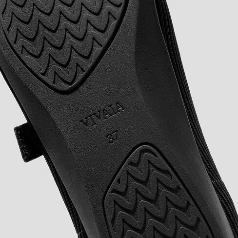 Vivaia Margot Walker Mary Jane Women Flat Shoes تنزلق على أحذية قابلة للغسل مربعًا مريحًا للعمل مع دعم القوس in Kuwait