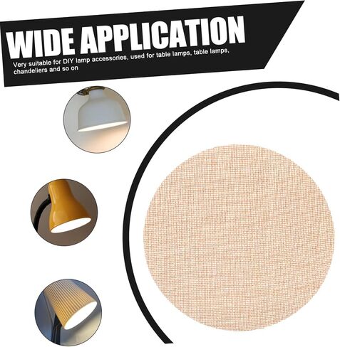 DOITOOL Ceiling Light Round Diffuser Lampshade Black Fabric Lampshade Diffuser Anti-glare Spotlight Diffuser for Bedroom in Kuwait