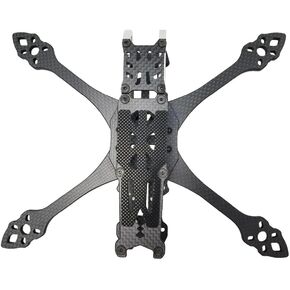 RC MARK5 5inch FPV Carbon Fiber Frame 225mm Wheelbase Compatible with Vista Analog Drones 5mm Arm Compatible with FPV Freestyle(with Print)