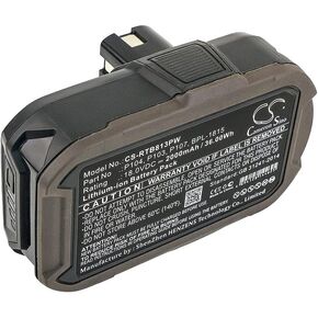 VI VINTRONS Battery for RYOBI BID-1801M, BID-180L, BID1821, BIW180, CAD-180L, CAG-180M,