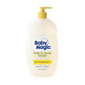 Baby Magic Soft Baby Scent, Hair and Body Wash, 30 Fluid Ounce