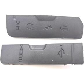 Exquisite Camera USB Port Rubber Protective Cover for Canon EOS 7D2 7D Mark II, 2PCS