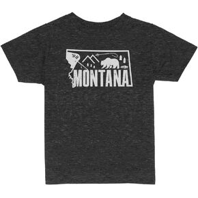 Minimalist Montana Toddler Kids T-Shirt
