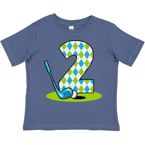 تي شيرت inktastic Argyle Golf 2nd Toddler Toddler