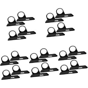 Lurrose 12pcs Angle Holder Bracket Dust Cover Easy Installation for Cutting Machines Secure Base Design for Professionals Enthusiasts