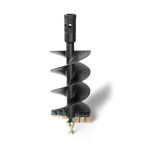 Compact 36" Industrial Duty Earth Auger, 2 in. Hex Drive, 12" Diameter, Interchangeable Standard Edges