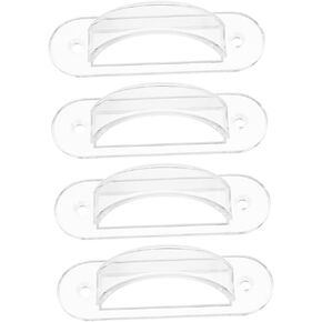 Cabilock Elegant Decorative Cover Plate 4pcs Light Switch Guard Full Coverage Outlet Protector Childproof Easy Install Sturdy Plastic