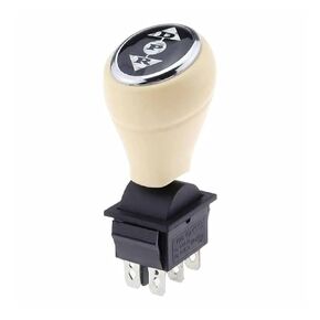 Forward Stop Backward Gear Switch of Children's Electric Vehicle Baby Carriage DPR switchBaby Carriage Push Handle KCD4(Black,Self-Locking)