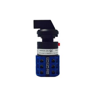 مفتاح Universal YMW26-20S/01-3 تثبيت ثقب واحد 22 مم جهة اتصال فضية
