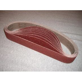 Sanding Belts,1-1/2" x 30" Aluminum Oxide Sanding Belt 36 Grit 10 Pack Belt Sander Sanding Belts