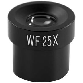 WF 25X Microscope Eyepiece Accessories 23mm Mounting Size (One Piece)