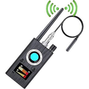 Hidden Camera Detectors Camera Detector Anti Spy Camera Finder for, Hotels, Bathroom, Home, Office （Black）