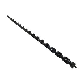 WoodOwl 07827 Double Cut 13/16" x 24" Ultra Smooth Deep Cutting Utility Auger Bit PTFE Coated