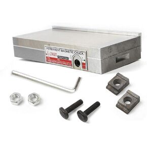 Eapmic 5"x10" Permanent Magnetic Chuck, Rectangular Chuck Workholding Tool for Grinding Machine, Surface Grinder