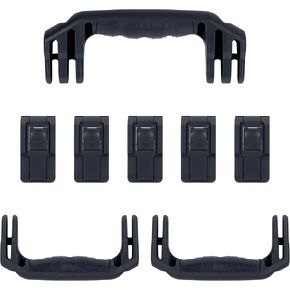 Pelican 1595 Replacement Handle & Latch Set by ColorCase - Yellow - Handle and Push Button Latches