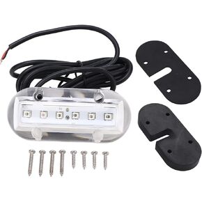 Blue LED Underwater Light IP68 Marine Lighting Lamp Effective Luminous Flux for Boat Yacht DC12V 1.1W 18LM