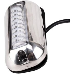 BESTonZON 27 Led Stainless Lamp Marine Lights for Boats Underwater Light Wire for