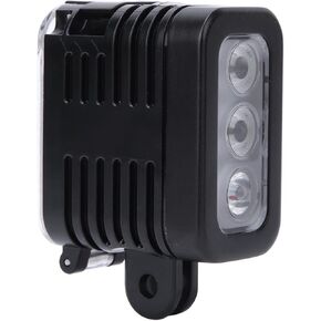 USB Rechargeable LED Video Light for der Diving & Action Cameras with Multiple Modes