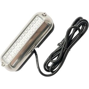 Mipcase من الفولاذ المقاوم للصدأ مصباح LED تحت الماء مصابيح ساطعة لتصميم أحواض اليخوت وتصميم أحواض السمك للاستخدام الأنيق للحفلات والأحداث