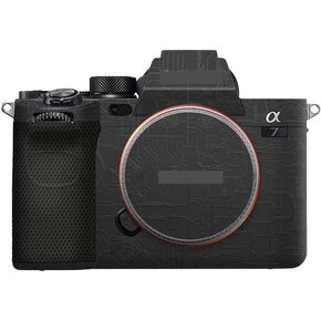 Anti-Scratch Camera Cover Skin Sticker for Sony Alpha 7 IV/A7M4/A7IV Camera Protector Film Skin (Shadow Camo Black)