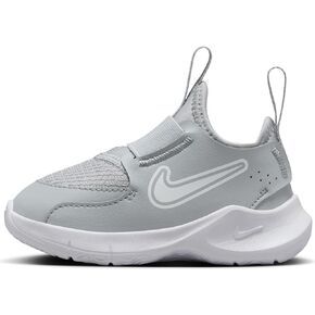 Nike Flex Runner 3 Baby/Toddler Shoes (FN1478-001, Wolf Grey/White) Size 4