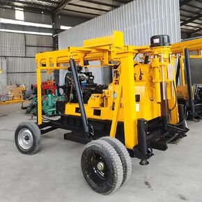 منصة الحفر الأساسية للبئر الثقيلة لتطبيقات البئر الجيوتقنية والمياهية التصميم الوعرة للتضاريس الجبلية والصخرية