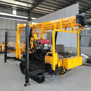 Efficient Crawler Drilling Rig for Fast and Precise Borehole Core Drilling