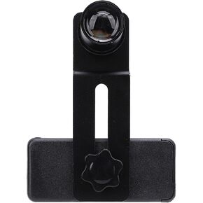 Microscope Lens Smartphone Adapter, Microscope Cellphone Camera Adapter with 12.5X Microscope Eyepiece for Microscope Eyepiece Tube 23.2mm, Photo and Video Capabilities