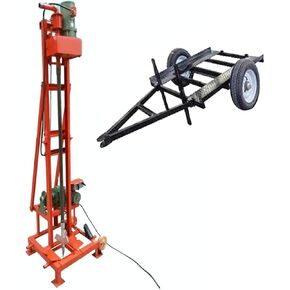 Mobile Water Well Drilling Rig Combo – Trailer‑Mounted, Energy‑Efficient, Indoor/Outdoor, 120 m Depth