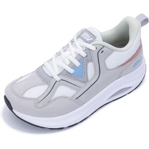 Womens Wide Toe Box Walking Shoes with Arch Support Plantar Fasciitis Tennis Sneakers Orthotic Shoes for Pain Relief in Saudi Arabia