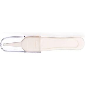 BESTonZON Baby Nose and Ear Cleaner 2pcs Safe Nose Clip Tweezers Fine Plastic for Navel Cleaning