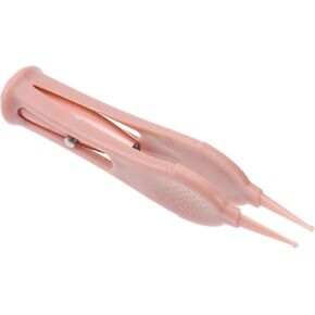 Silicone Cleaning Tweezer Clip for Toddlers Boys and Girls Adults Led Light Skid Handle for Ear Navel Eye