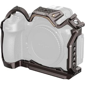 SmallRig Night Eagle Z5II Cage for Nikon Z5 / Z6 / Z6II / Z7 / Z7II，Aluminum Alloy Camera Full Cage with Cold Shoe and NATO Rail, Quick Release Plate for Arca - 5258