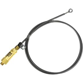 48" Eagle Air Compressor Engine Throttle Control Cable Bullwhip With Eyelet End
