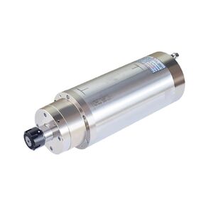 Engraving 5.5kw 220V/380V Spindle Motor 125mm ER25 Chuck Water-Cooled Spindle for CNC Router Milling Machine Metal Milling Accessories(380V)