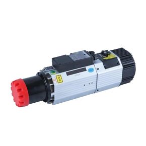 Engraving GDL-70-24Z 9kw Automatic Tool Change Spindle Air Cooled 220v/380v ATC Spindle Motor for Wood Working CNC Router Accessories(Long nose,220V)