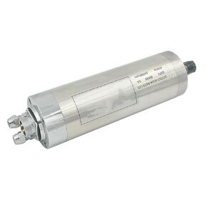 Engraving GDZ65-800A 800W 220V/380V Water Cooled Spindle Motor ER11 Diameter 65mm 2/4 Bearings for CNC Engraving Machine Accessories(380V,65x158mm 2 bearing)