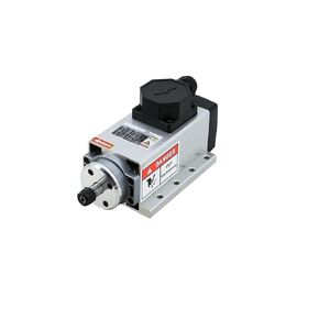 Engraving 1.5KW 110V/220V/380V Air Cooling Square Spindle 3phase 24000RPM ER11 Terminal Box/Aviation for CNC Engraving Router Accessories(Terminal box,1.5KW 220V)