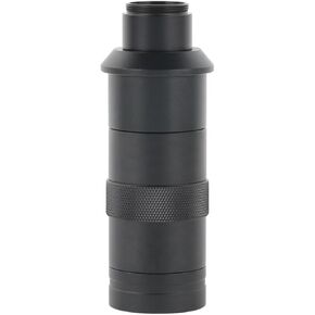 JOEBO Microscope Kit Adjustable 25-200X 260X Zoom Lens C CS Mount Industry Microscope Lens Microscopio Accessories Microscope Lens Adapters (Color : 260X)