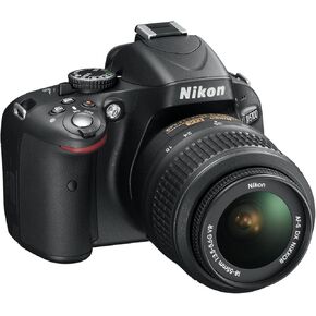 Nikon D5100 16.2MP كاميرا SLR الرقمية و 18-55 مم العدسة VR أسود