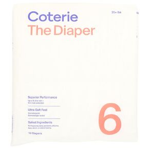 حجم حفاضات Coterie 6 ، 18 CT