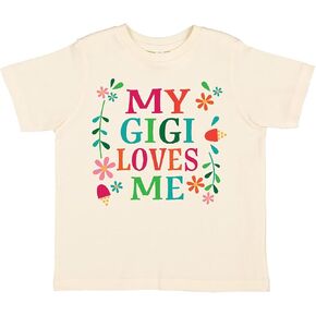 Inktastic My Gigi Loves Me Girls Apparel Toddler T-Shirt